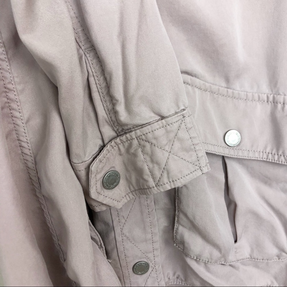 FREE PEOPLE S dusty purple cargo hooded jacket - Picture 4 of 7